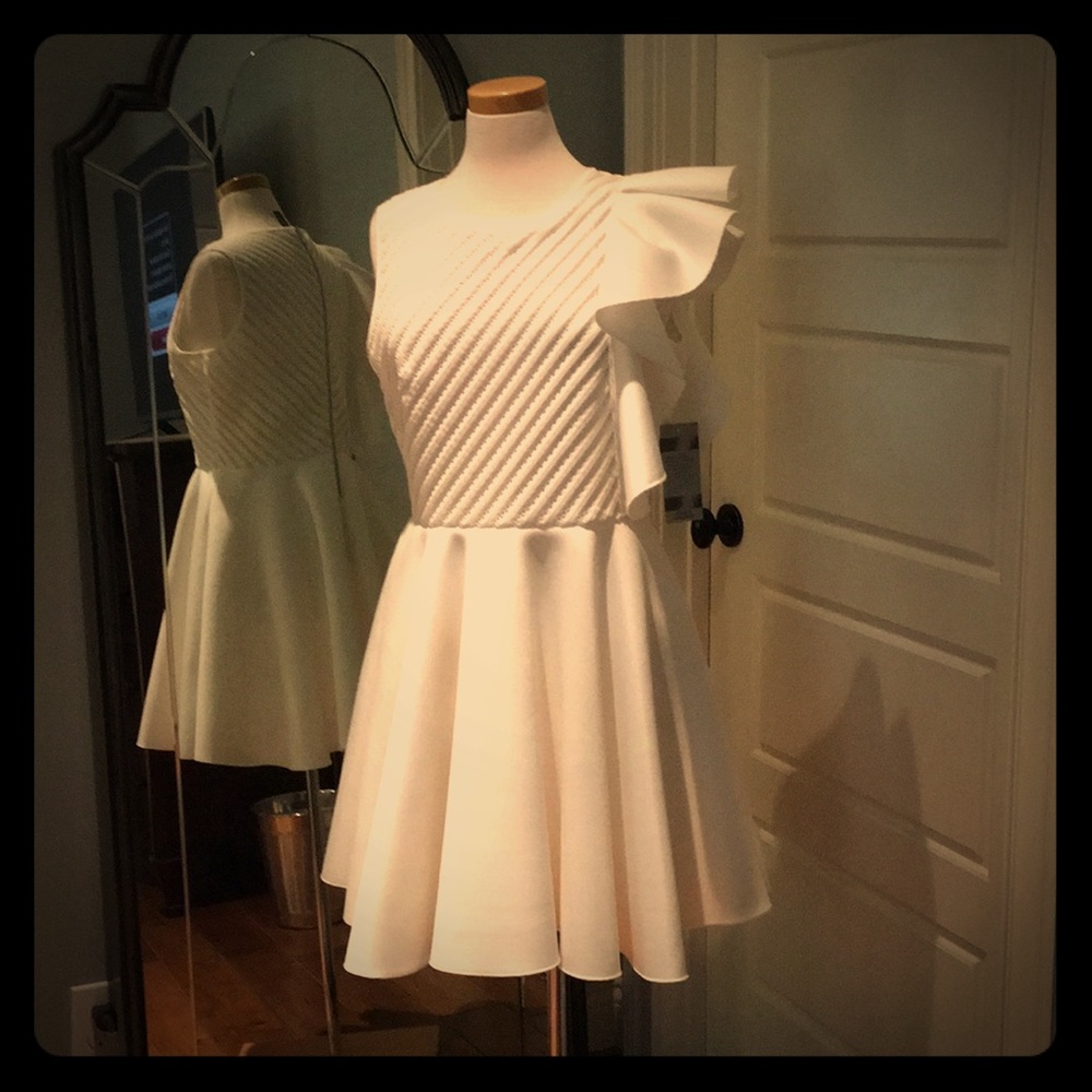 Samuel Dong White dress